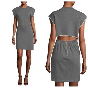 Alexander Wang French Terry Cinch Waist Dress NWT